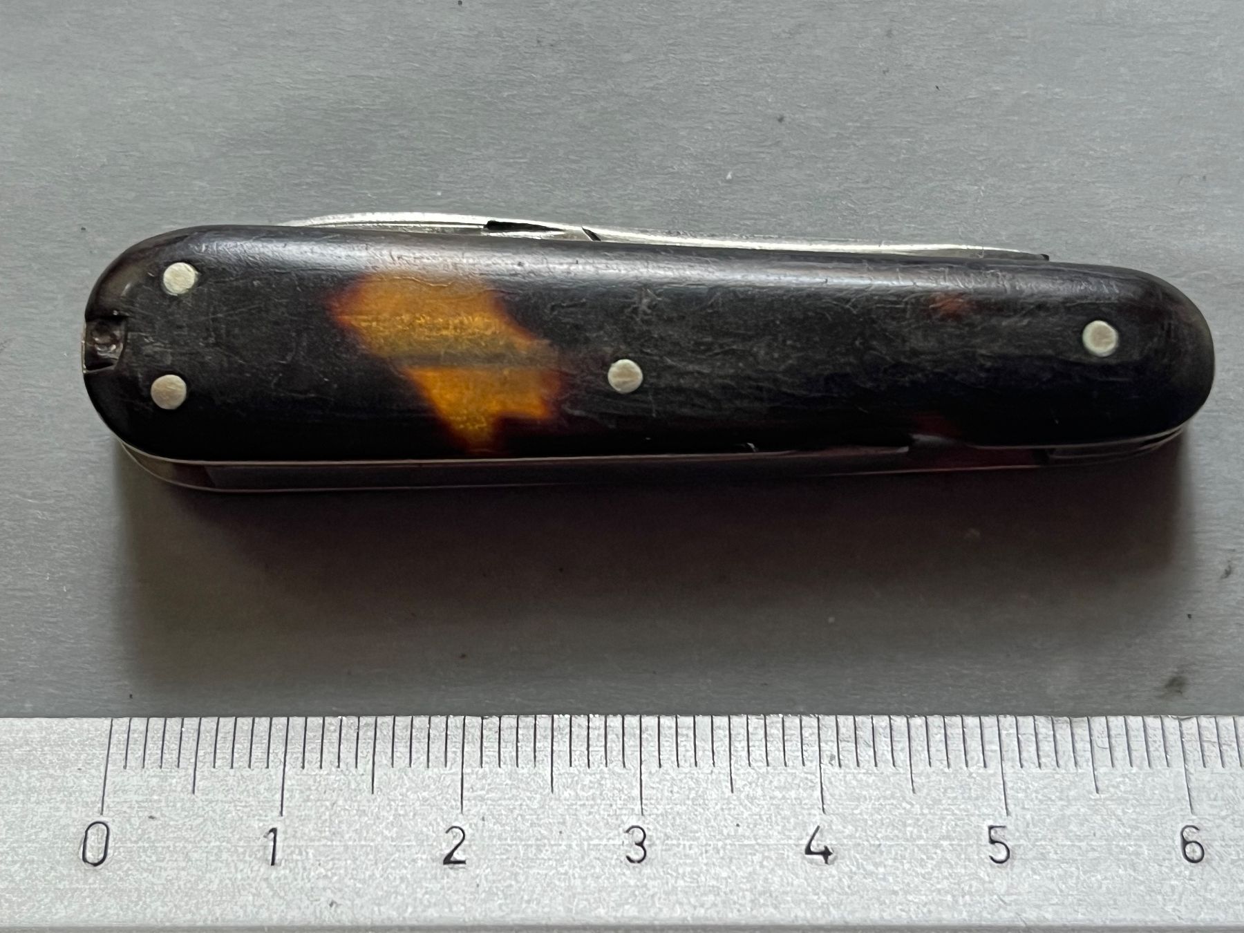 Taschenmesser: Antikes kleines Sackmesser 63 mm – Gebraucht aus Zürich von FV.vintage 8