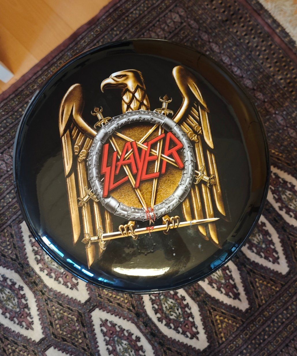 Sgabelli: Limited Edition Slayer Hocker/Barstool Gold Eagle – Usato da Wölflinswil venduto da EIFACH_CJ