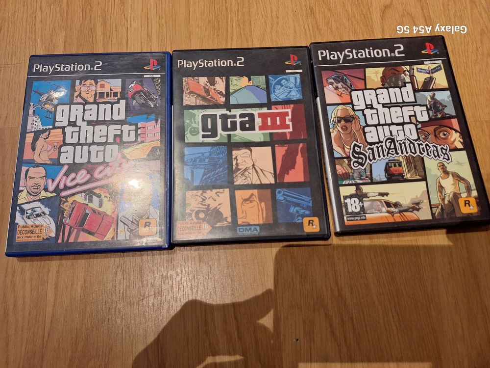 collection sony playstation grand theft auto gta ps2 fr (Gebraucht) in ...