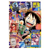 Saikyo Jump April 2024 Exclusive One Piece and DBS cards