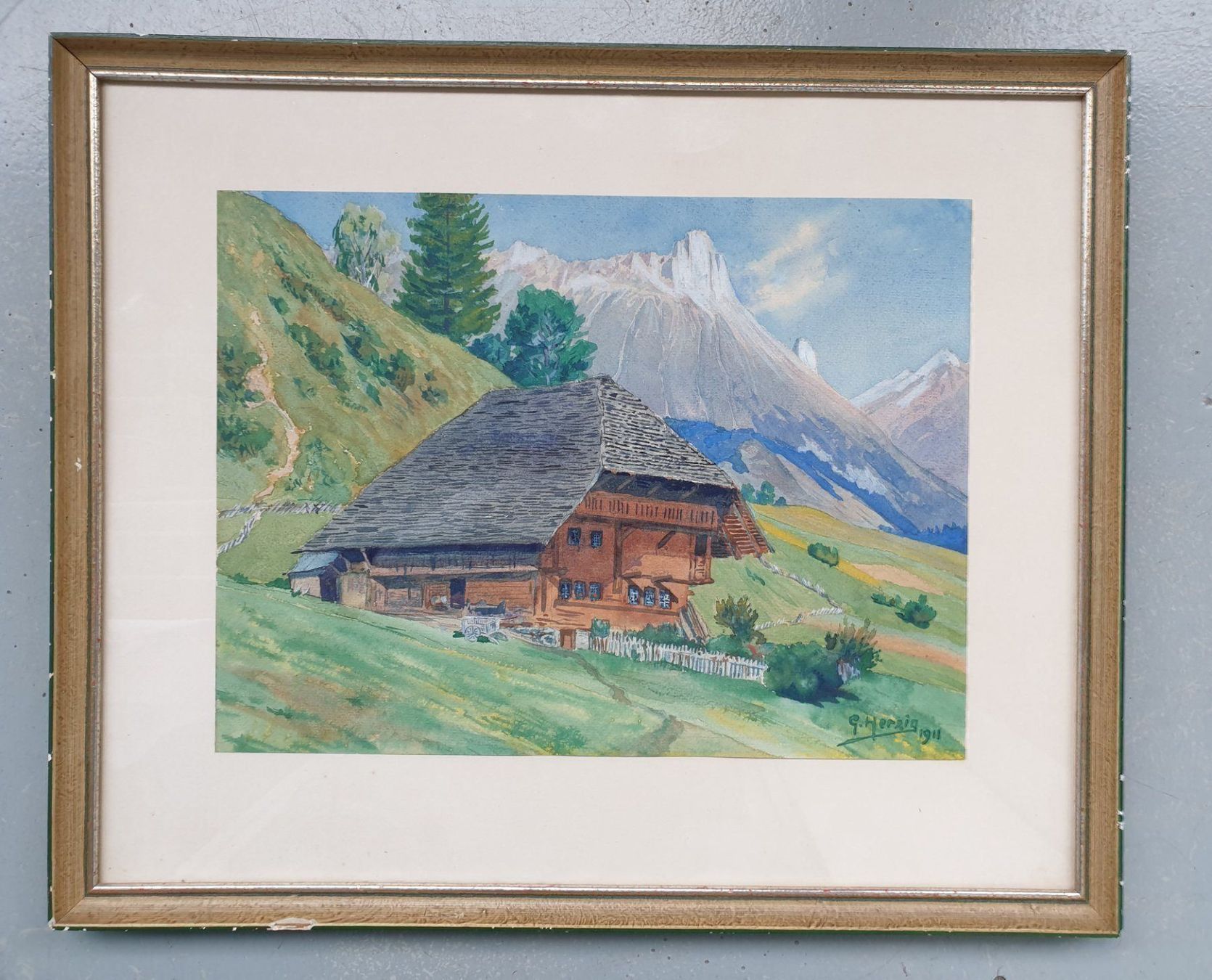 Dipinti: Aquarelle / Gottfried Herzig – Usato da Zürich venduto da B-Rock 1