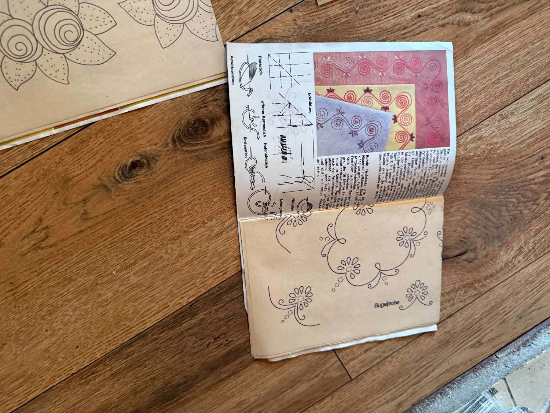Libri: Gemischte Muster Anleitung sticken decken – Usato da Buchs SG venduto da Billikatze5 5