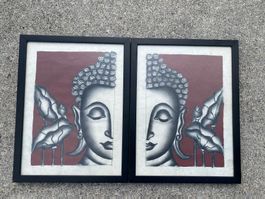 2 schöne Buddha Bilder