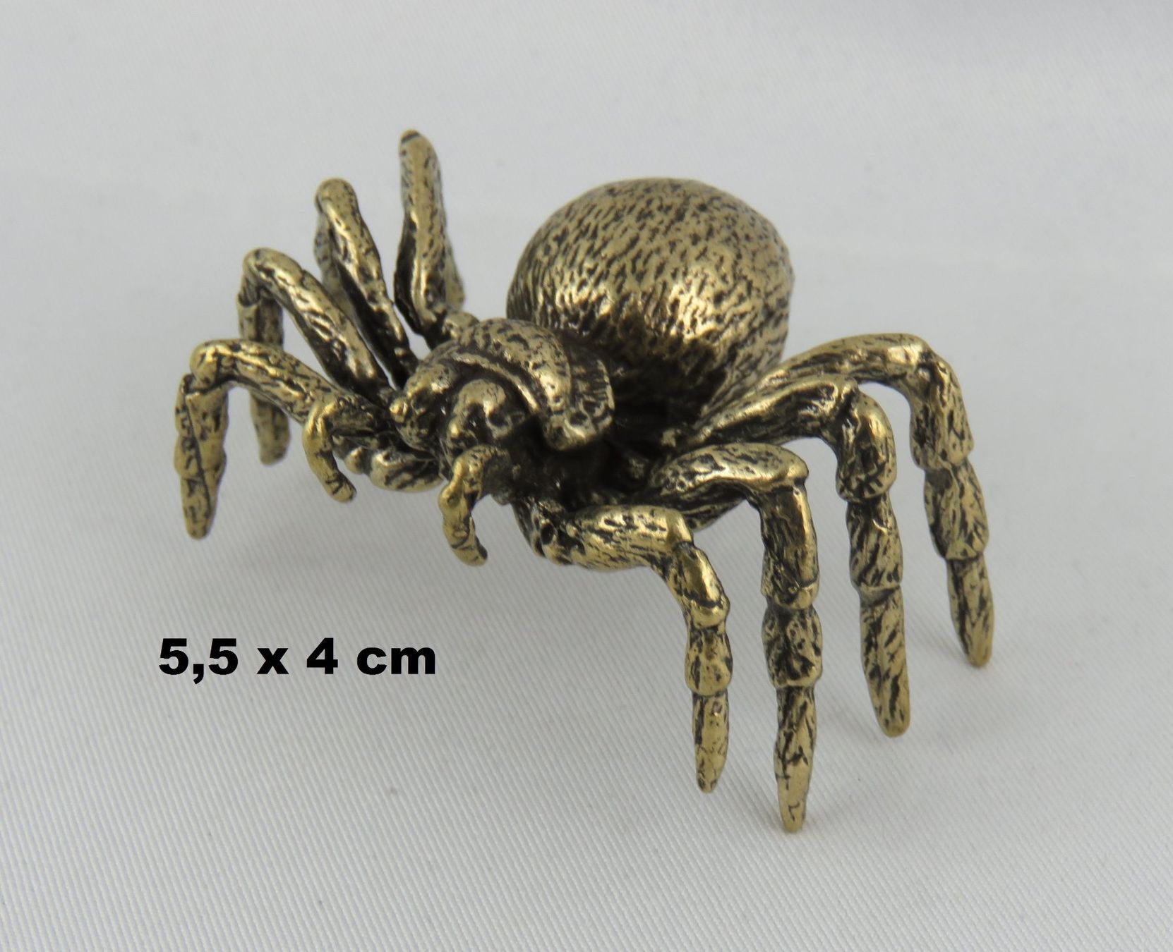 Figuren: Massive Messing - SPINNE - 5,5x4cm - 60g – Neu und originalverpackt aus Grenchen von Yamahwildstar16
