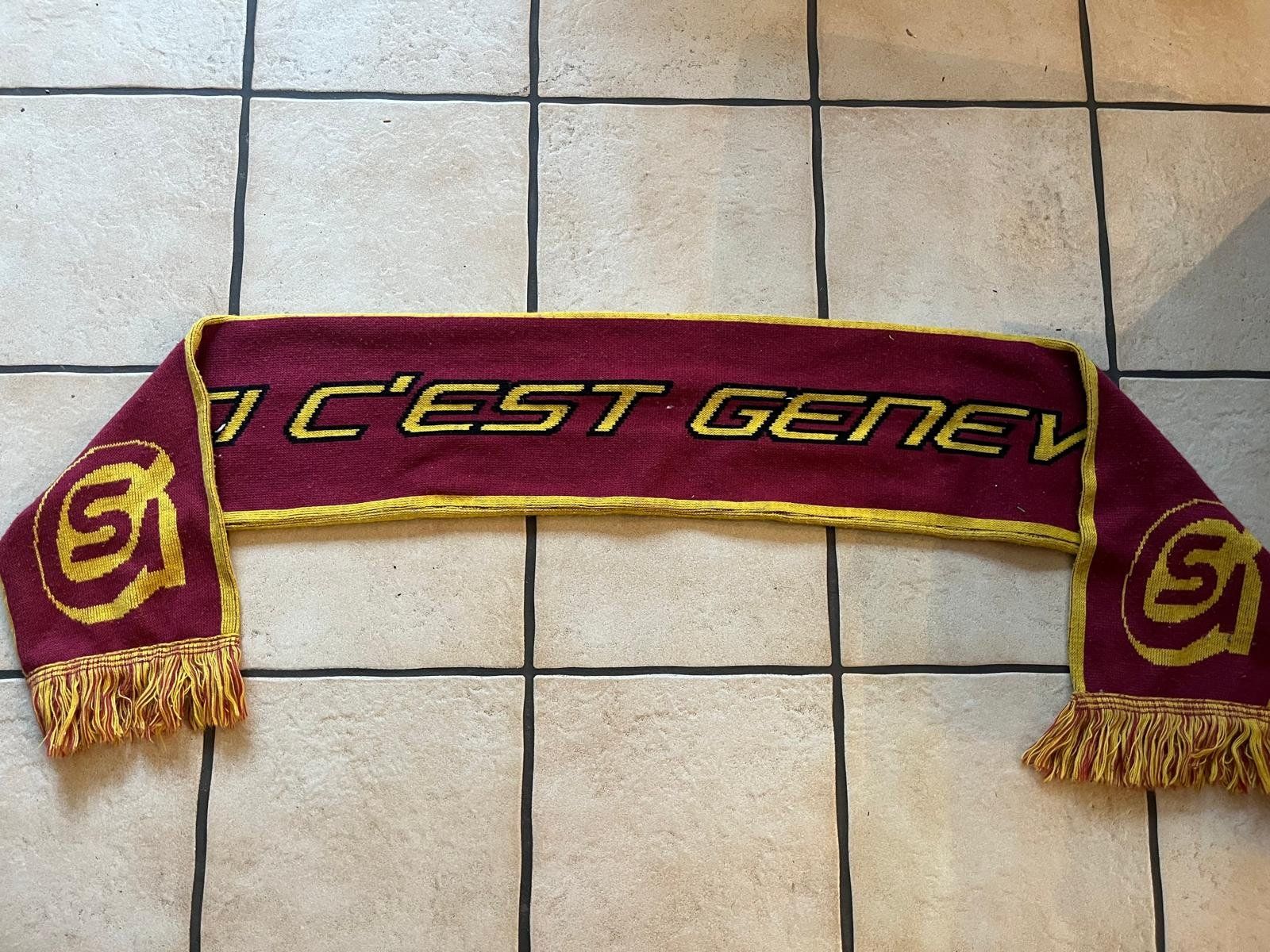 Foulard & Sciarpe: Geneve Servette Schal Echarpe – Nuovo (secondo la descrizione) da Büttikon AG venduto da ala_gw7p 2