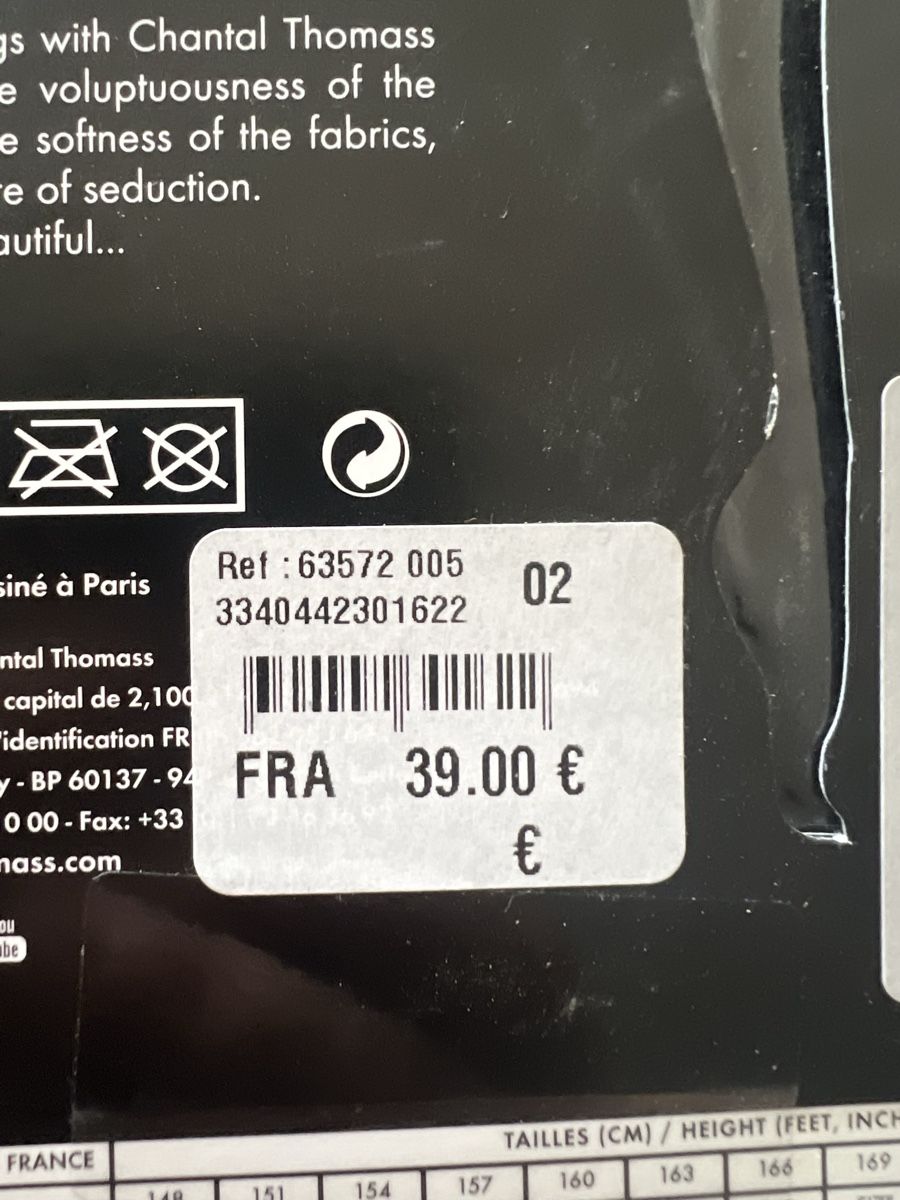 Strümpfe & Strumpfhosen: Collants neufs Chantal Thomass  – Neu und originalverpackt aus Lugnorre von cla_j6bq 3