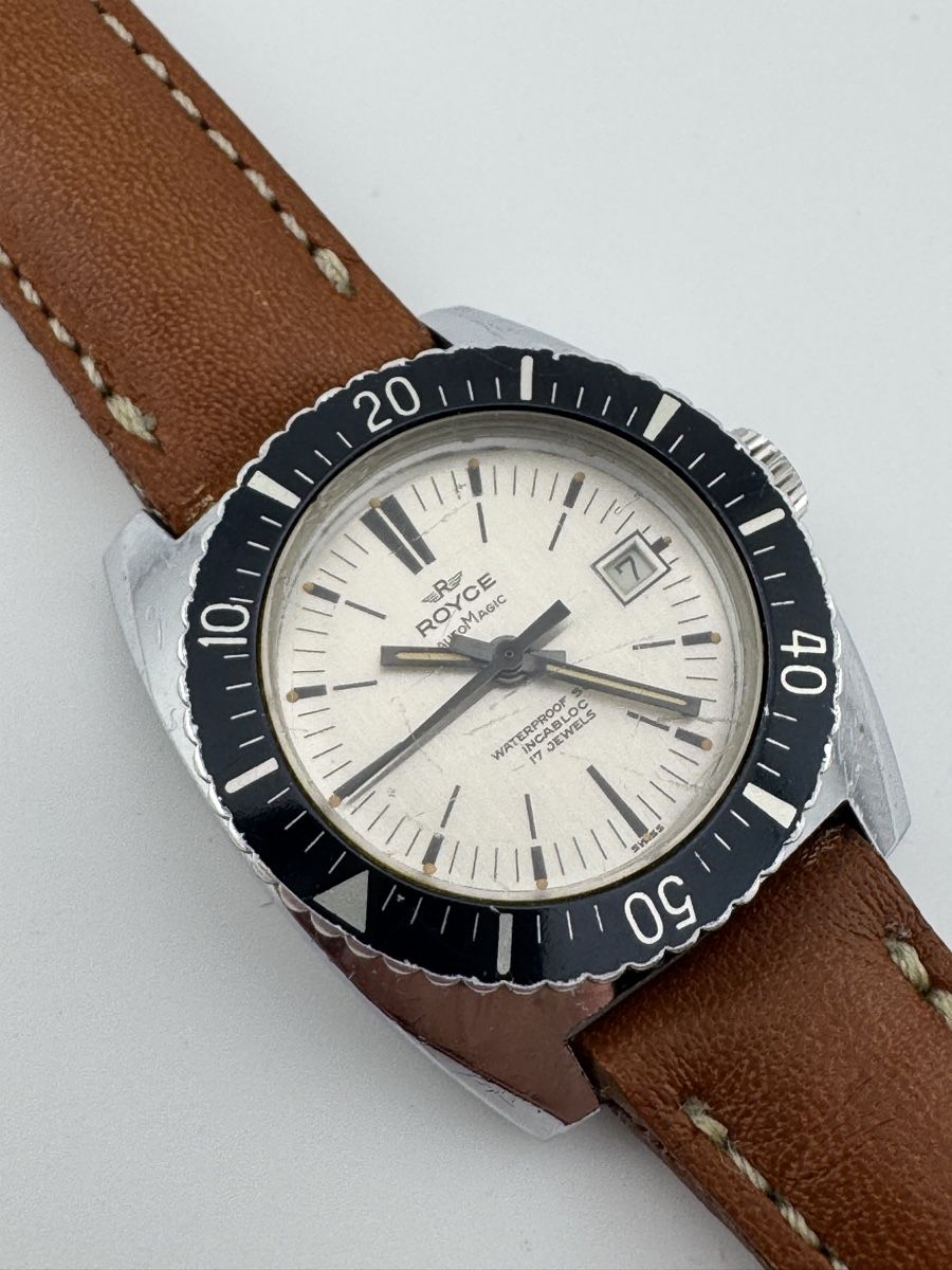 Swiss Orologi: Royce Automatic swiss vintage très rare  – Usato da Biel/Bienne venduto da upi_7vwn 1