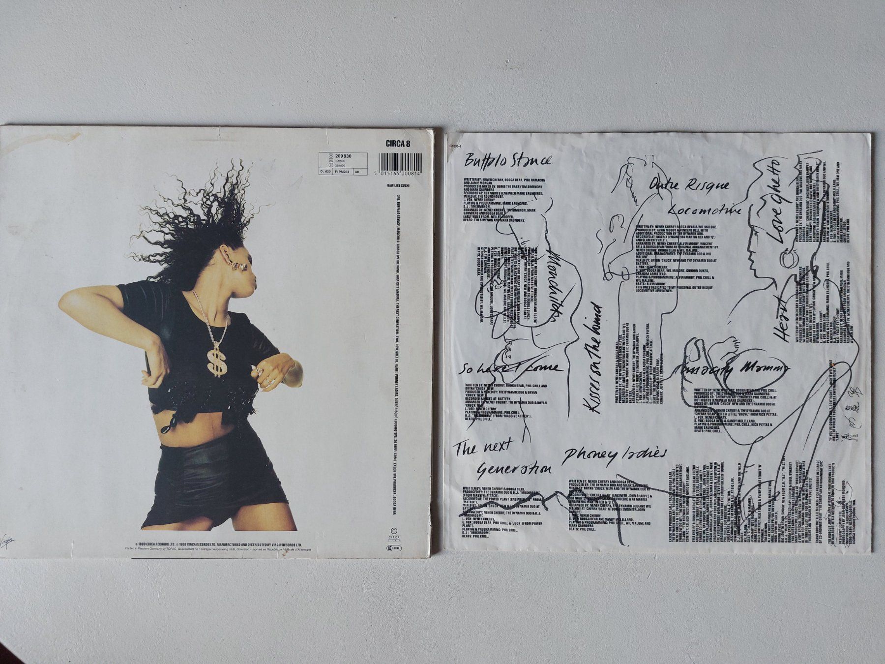 Schallplatten: Nena Cherry - Raw like Sushi 1989 – Gebraucht aus Zürich von Rockbyrd 2