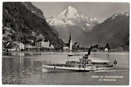 Vierwaldstättersee, DS SCHWYZ vor Flüelen