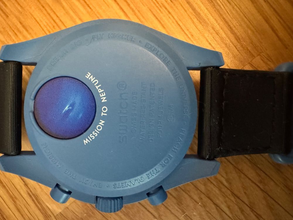Swatch Orologi: Swatch x Omega Moonswatch Mission to Neptune - Neu! – Nuovo e nell'imballaggio originale da Zürich venduto da Benoni111 1
