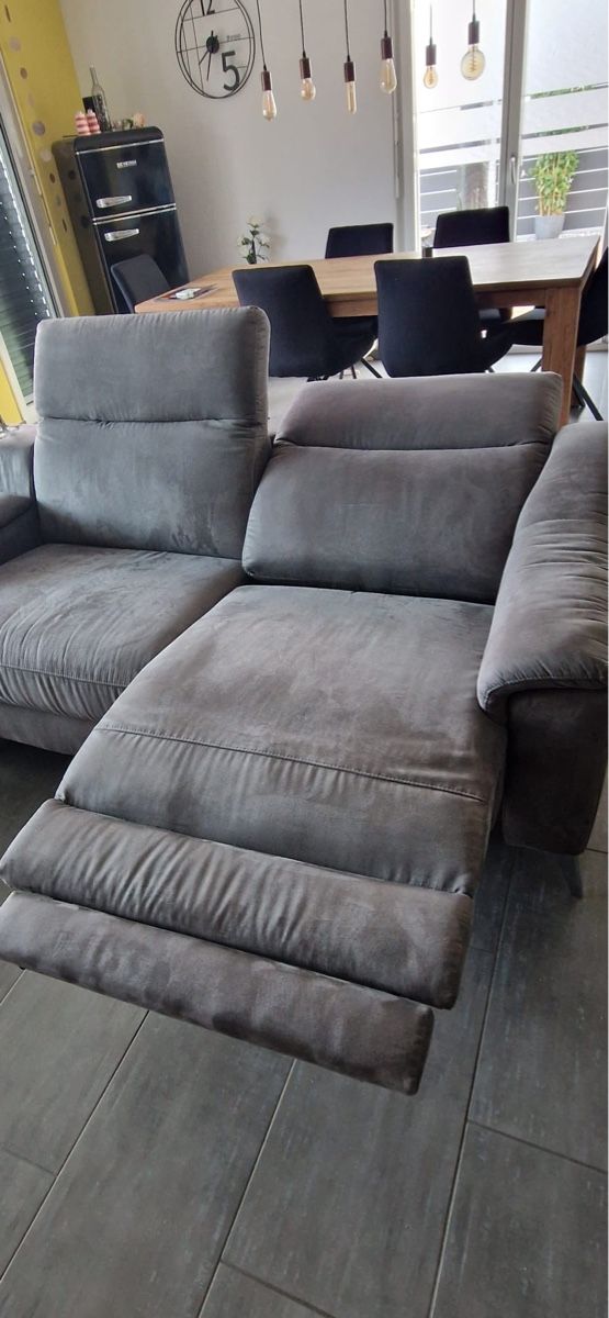 Sofas: Sofa grau mit Funktionen und Becherhaltern – Gebraucht aus Urswil von mimi8888 7