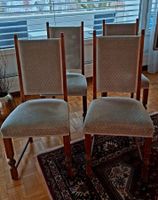6 Stuehle, Massivholz, Vintage Look, Top Zustand!