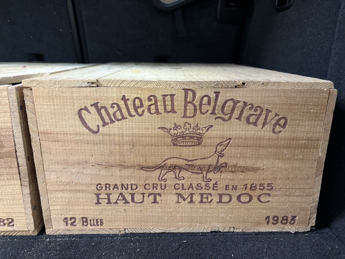 Wein: Chateau Belgrave 1983, Grand Cru – Neu und originalverpackt aus Kerns von lam_s9yn