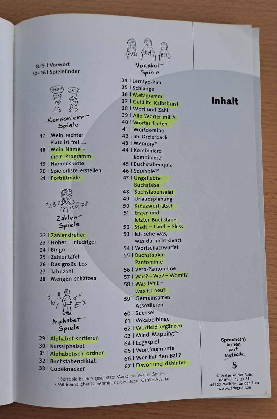 Libri: Sprache(n) lernen mit Methode - 170 Sprachspiele – Usato da Root venduto da Umo63 2
