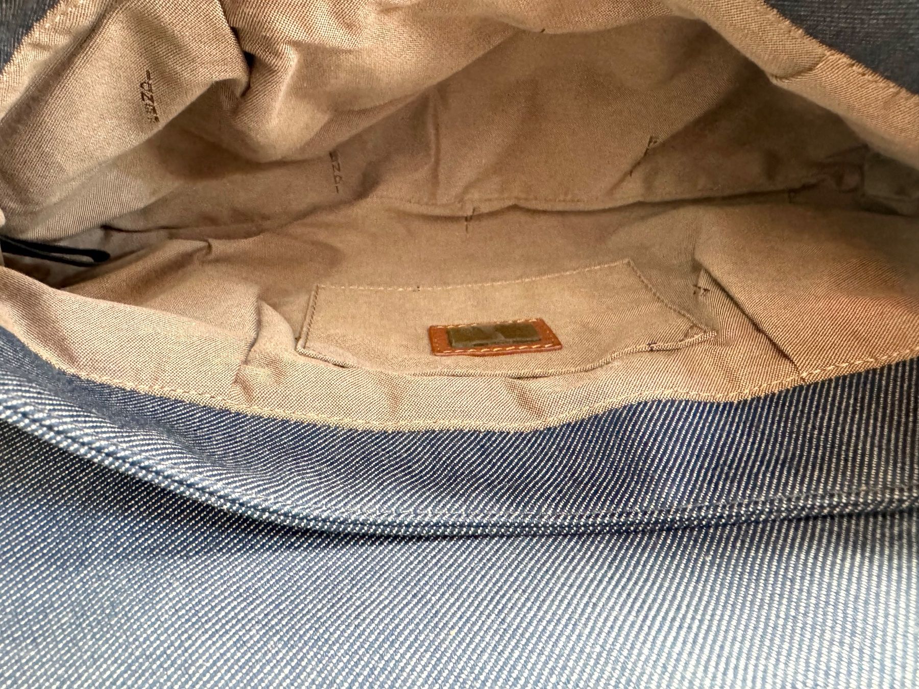 Fendi Borse da donna: FENDI Denim Small Chef Shoulder Bag Sac Tasche – Usato da Kriens venduto da hannaandkiko 7