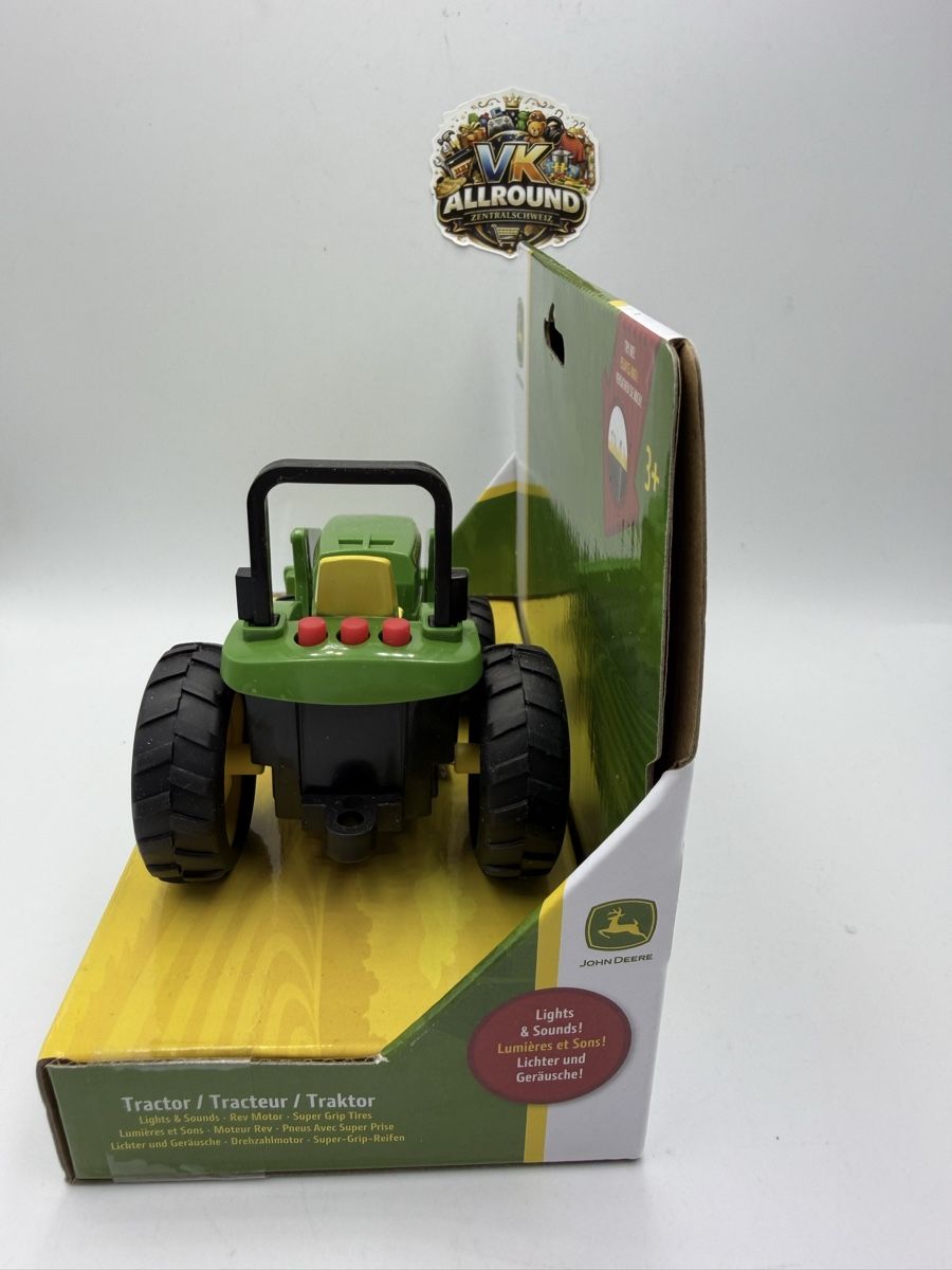 Giocattoli: John Deere Traktor mit Frontlader neu in Verpackung – Nuovo e nell'imballaggio originale da Emmen venduto da VK-Allround 2