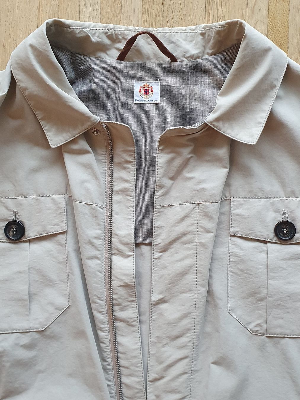 Jacken: Schöne Übergangsjacke Beige – Gebraucht aus Luzern von Alles15stutz 1