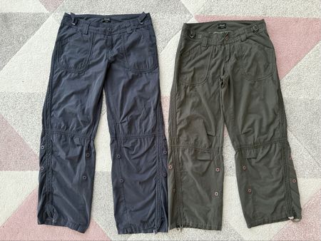 Drei leichte Sommer Hosen für Damen. Gr. L (40).