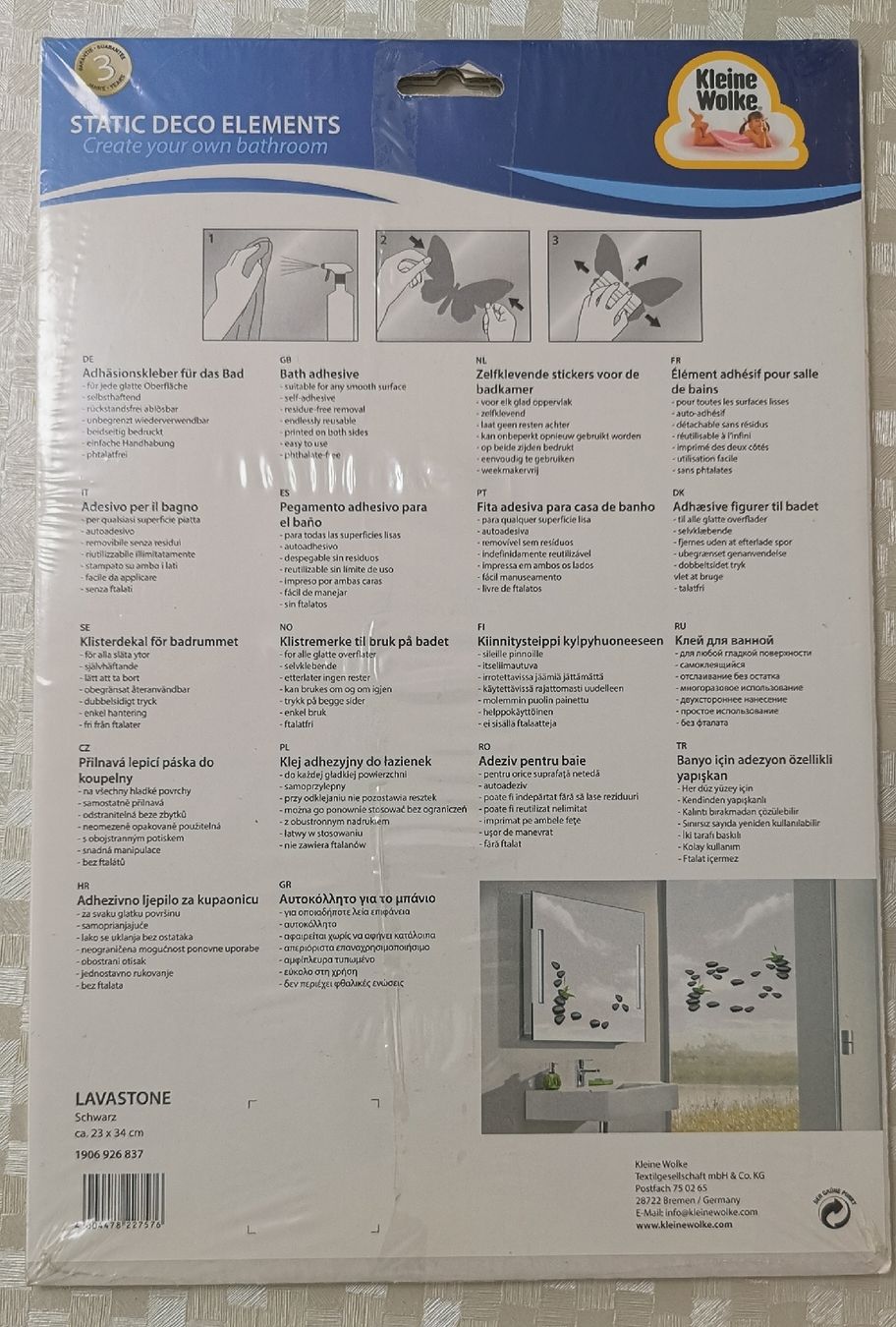 Altro in Decorazioni & Accessori: Klebefolie "Lavasteine", Neu  – Nuovo e nell'imballaggio originale da Itingen venduto da schweizersternchen 1
