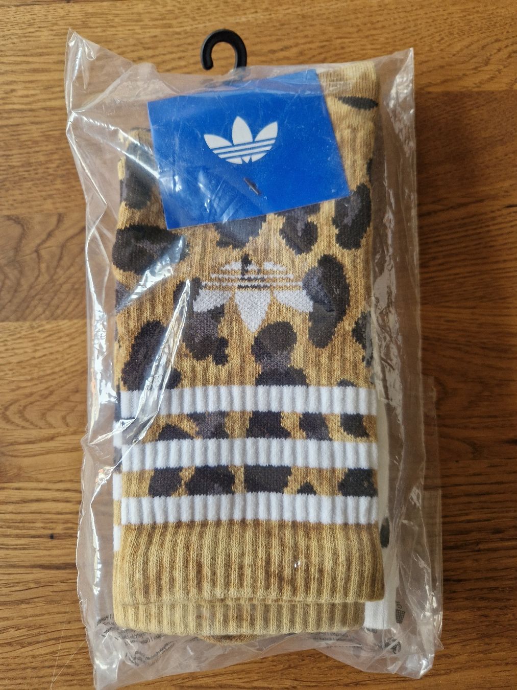 Adidas Calze: Leopardensocken Adidas – Nuovo e nell'imballaggio originale da Bern venduto da lir_k5g6
