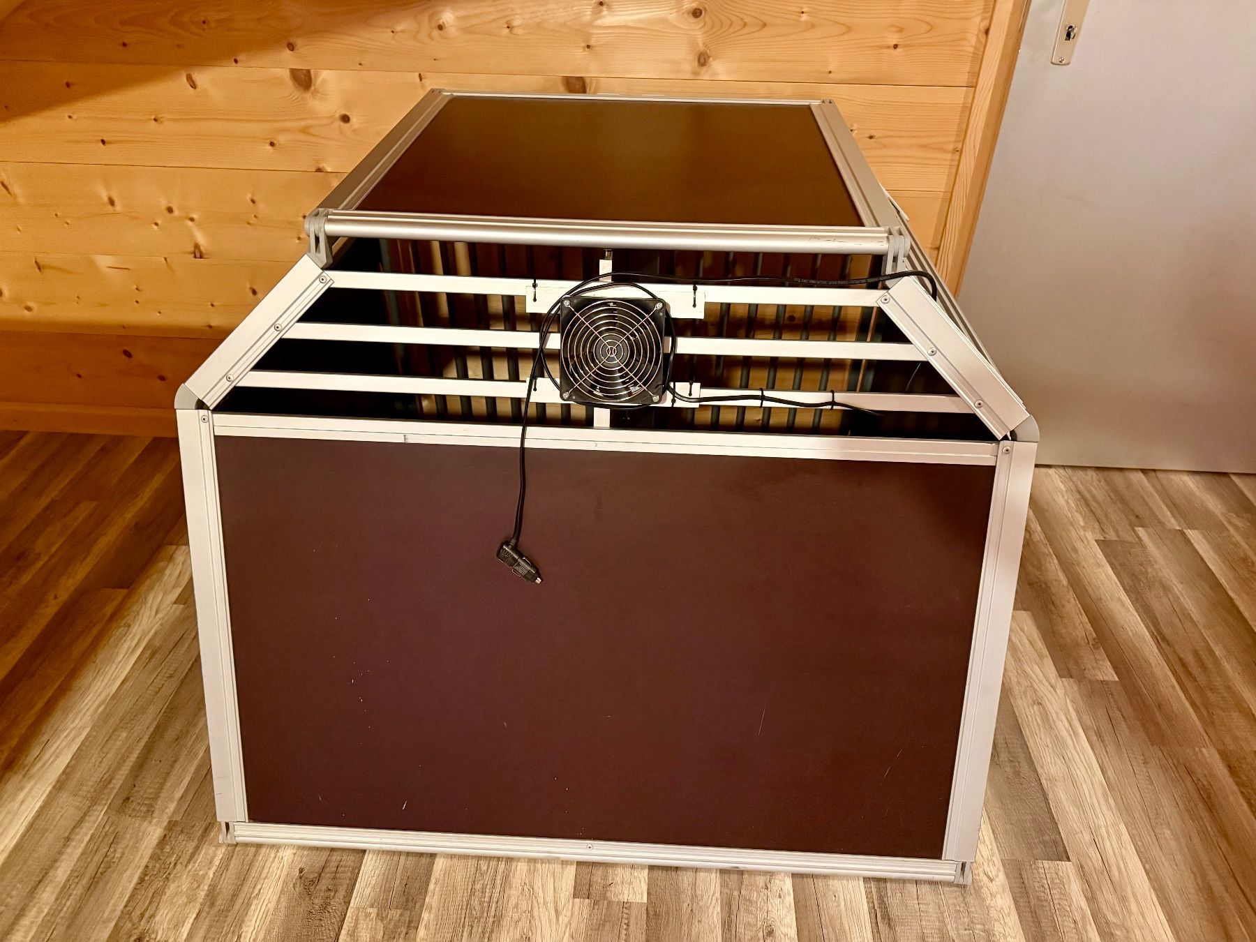 Käfige, Transport & Sicherheit: Sehr grosse Schmidt Doppelbox ca. 104.5x100x80cm – Gebraucht aus Grabs von Na_Va 6