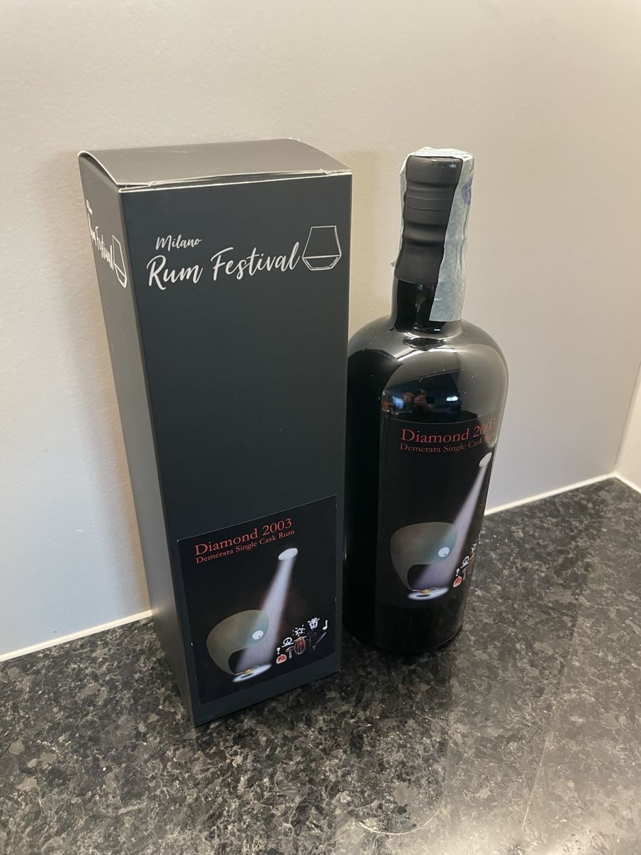 Bevande alcoliche: Demerara Diamond 2003 14YO Single Cask 57% Guyana – Nuovo e nell'imballaggio originale da Jona venduto da Leon812 1