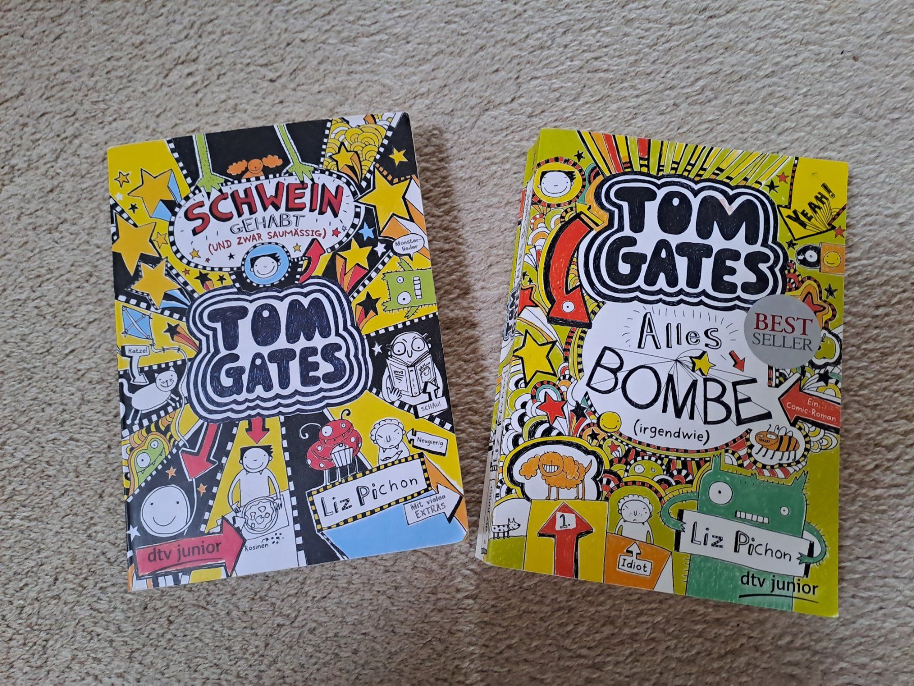 Libri: 2 Tom Gates Bücher – Usato da Untersiggenthal venduto da Zehni8