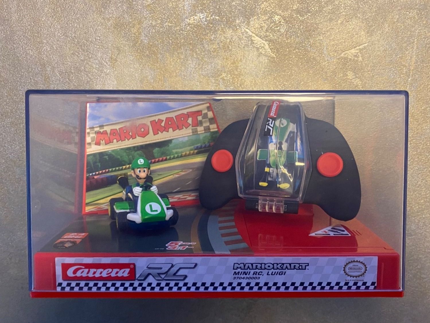 Carrera Modellismo RC: Mario Kart Mini RC - Luigi - Carrera RC – Nuovo e nell'imballaggio originale da Oensingen venduto da CSCollectors 1