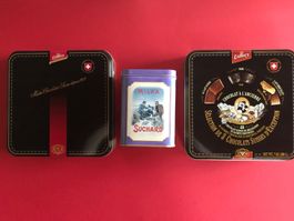 Blechdose Blechdosen SUCHARD + VILLARS Guetzlidosen 3 Stk