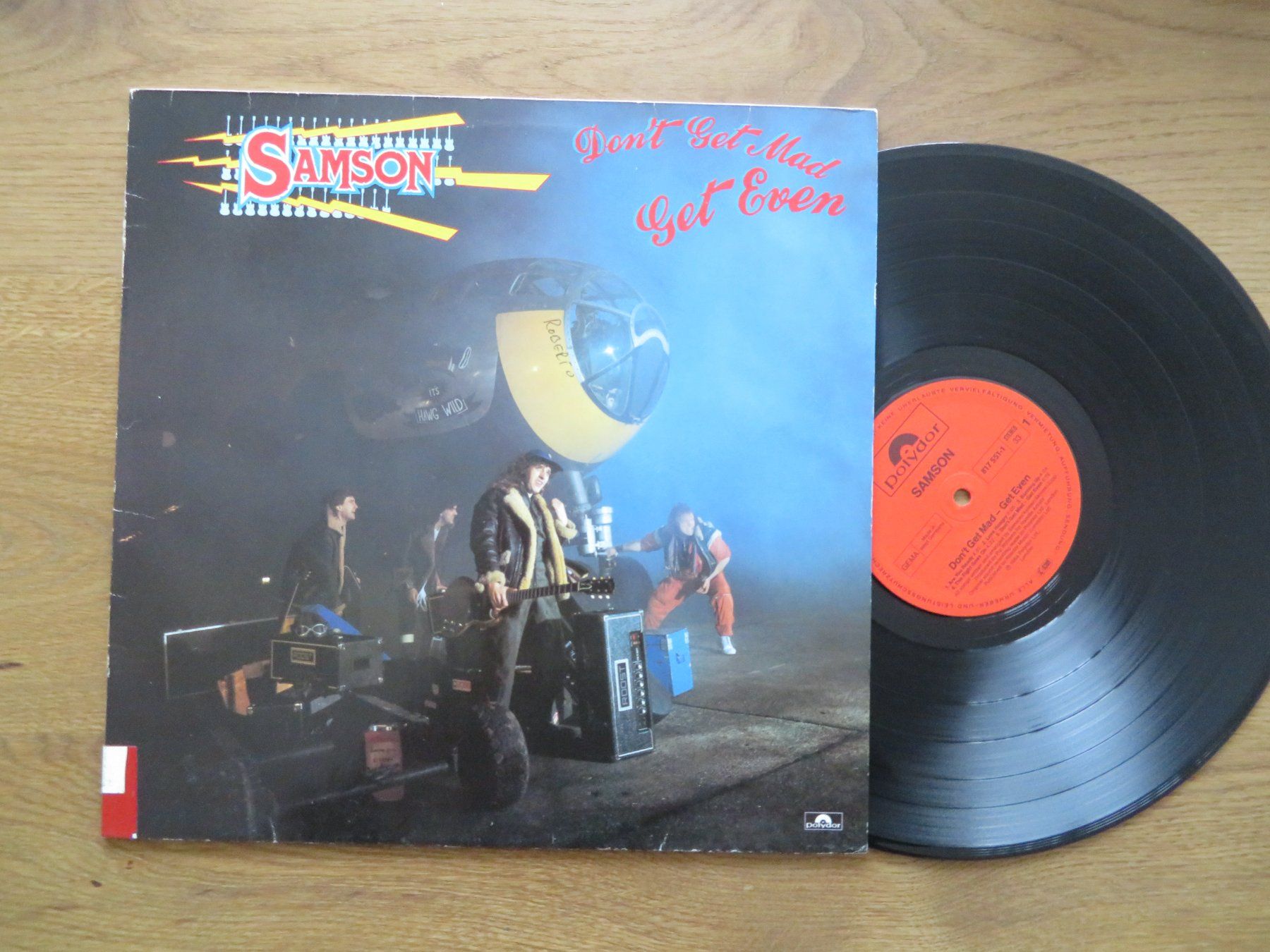 Dischi in vinile: SAMSON DONT GET MAD GET EVEN – Usato da Zürich venduto da max_cp5f