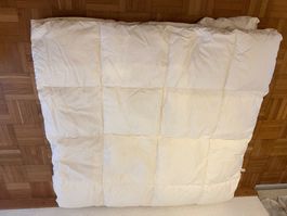 Daunendecke von Plumares, Swiss Quality, 200-210 neuwertig!