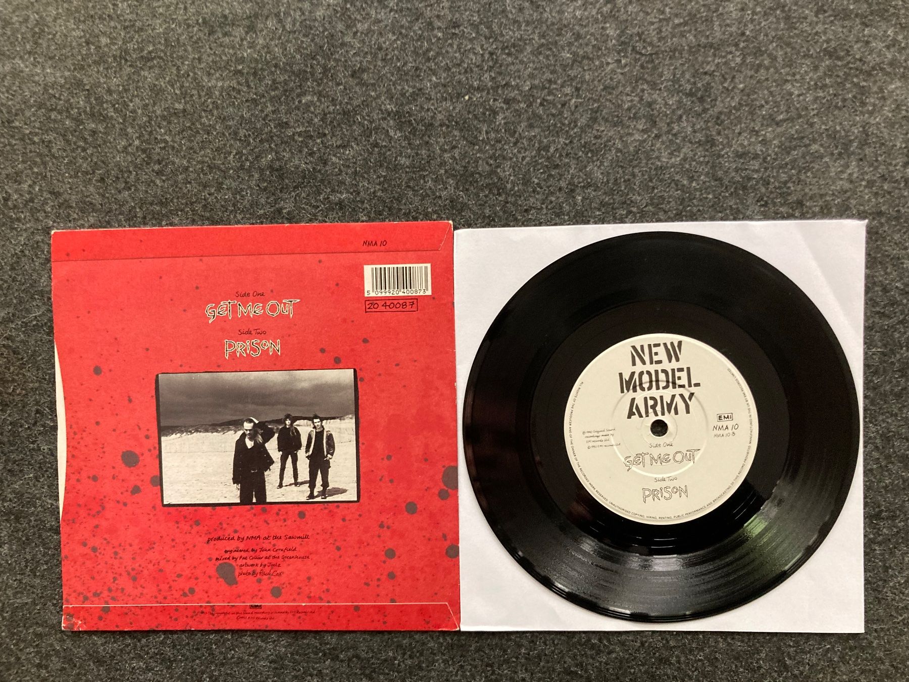 Dischi in vinile: New Model Army - Get Me Out – Usato da Fribourg venduto da Karushi 1