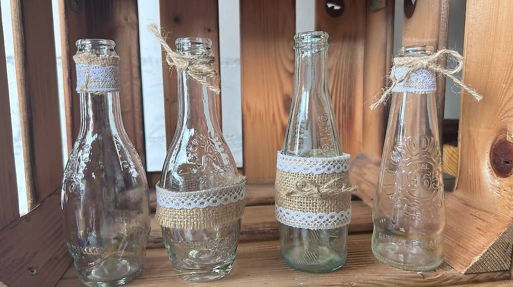 Portacandele: Tischdeko: Kerzenhalter, Vase – Usato da Meggen venduto da qiqi94 2