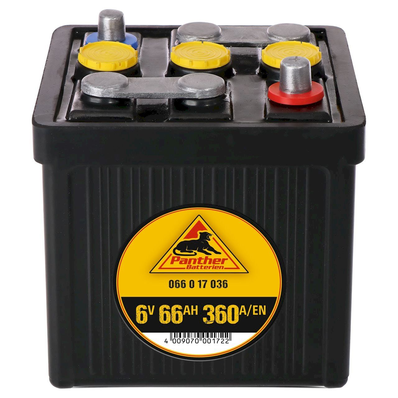 Batterie: Panther Oldtimer Autobatterie 6V 66Ah – Nuovo e nell'imballaggio originale da Bottighofen venduto da zaap