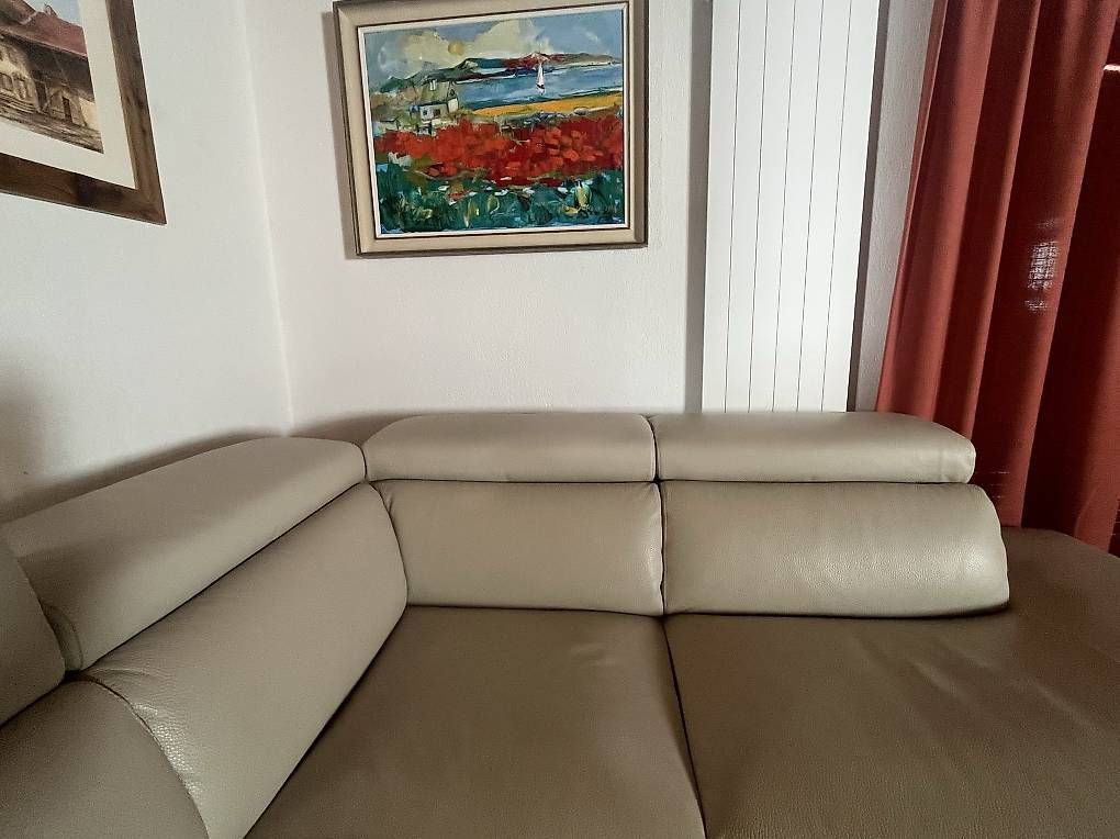 Sofas: Canapé d'angle en cuir – Gebraucht aus Sorens von Janel02 3