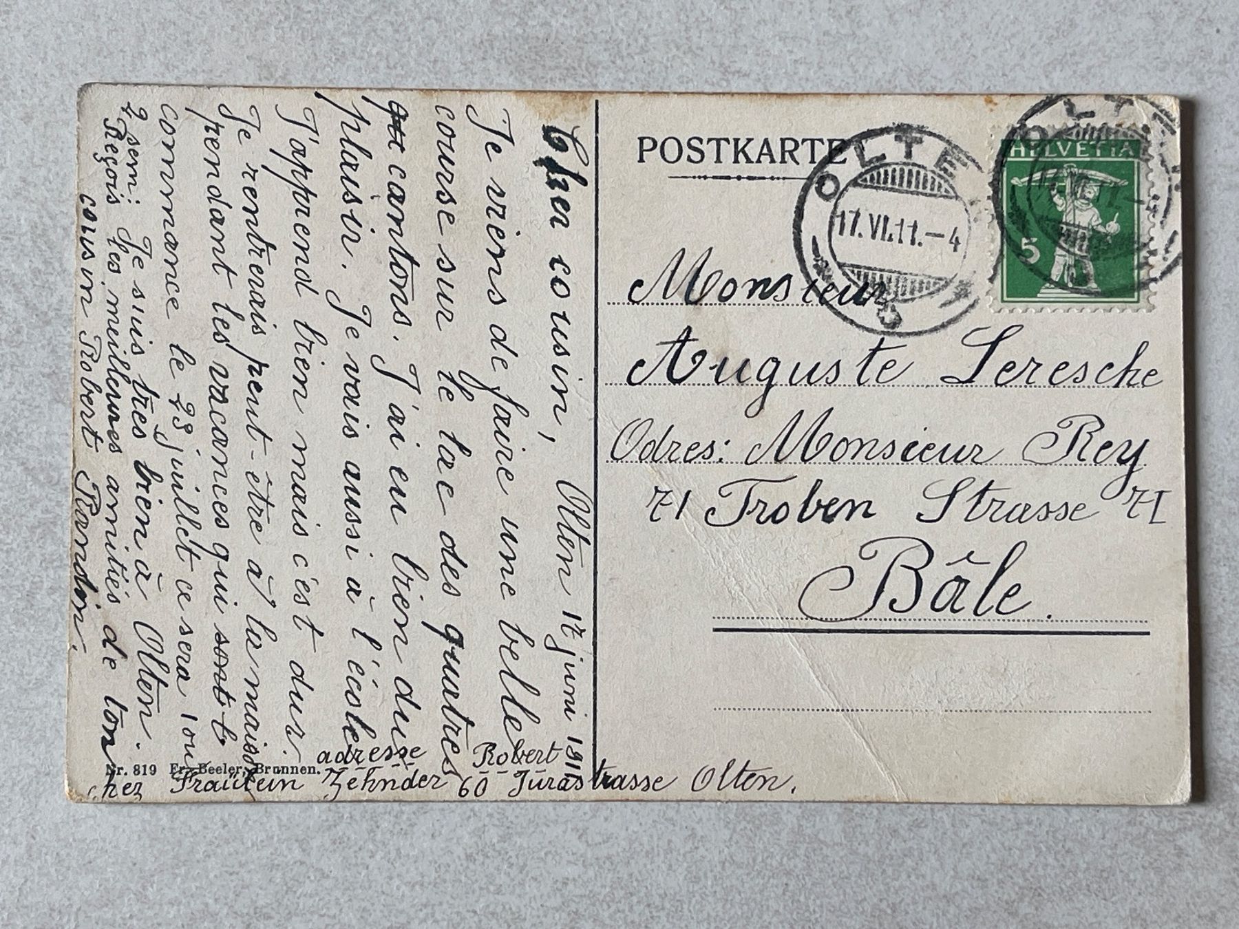 Cartoline postali: Alte Ansichtskarte Kuretablissement Seelisberg, – Usato da Strengelbach venduto da Aschatan5 1