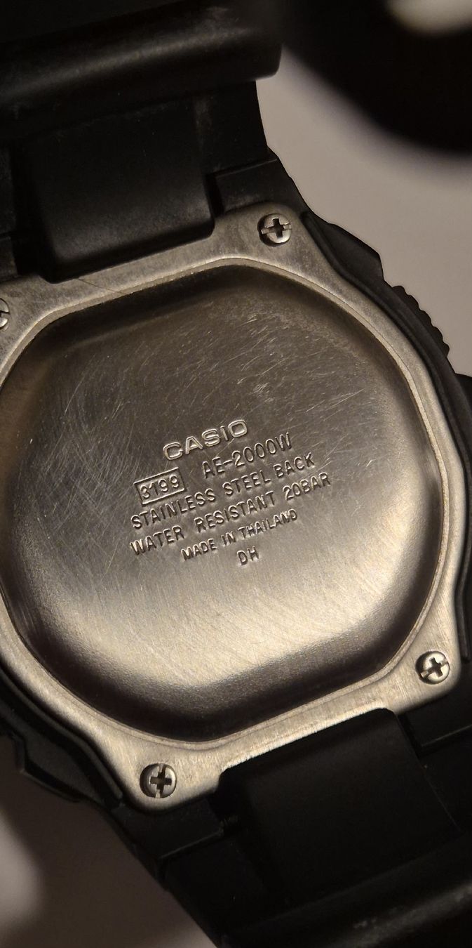 Casio Orologi: Casio AE-2000W – Usato da Genève venduto da BKYB 2