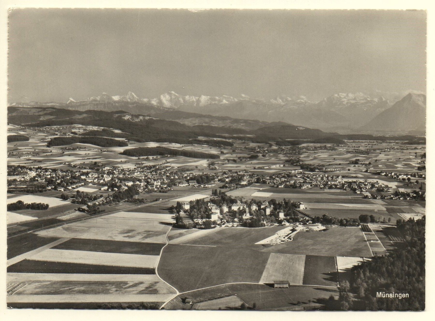 Cartoline postali: MÜNSINGEN Flugaufnahme – Nuovo (secondo la descrizione) da Jona venduto da philajona
