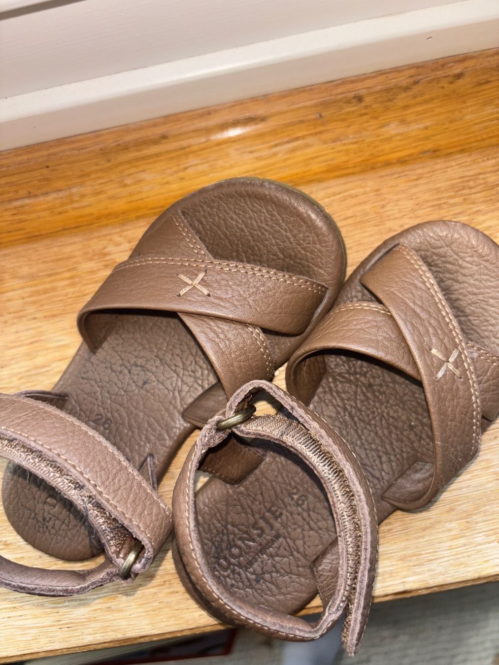 Scarpe da uomo: Donsje Ledersandalen, Gr. 26 – Usato da Bern venduto da sshueli 1