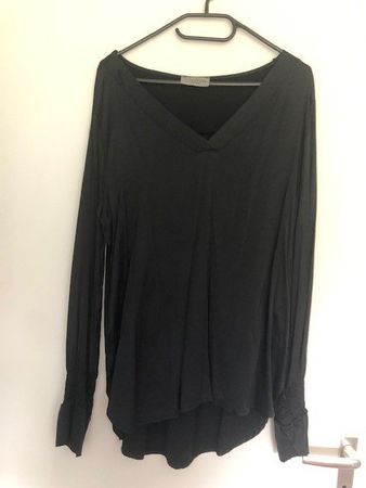 Damenbluse schwarz, neu, Gr. L
