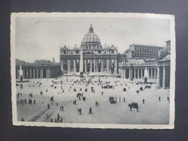 1937, Vatikan  -  Postkarte nach Rüschlikon