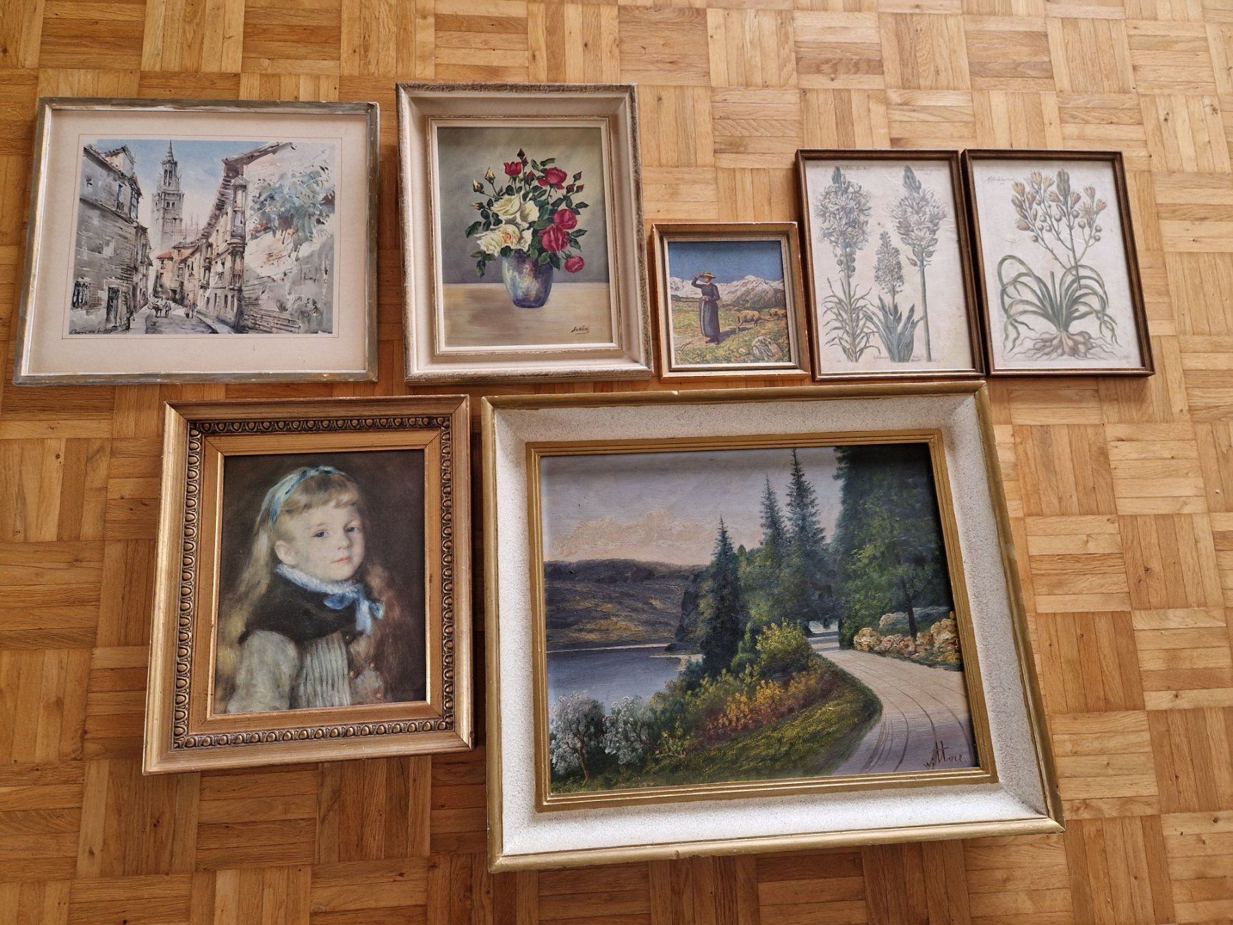 Poster & Bilder: 7 Stk. alte Bilder, in alten Bilderrahmen – Gebraucht aus Münchenbuchsee von Aare22 8