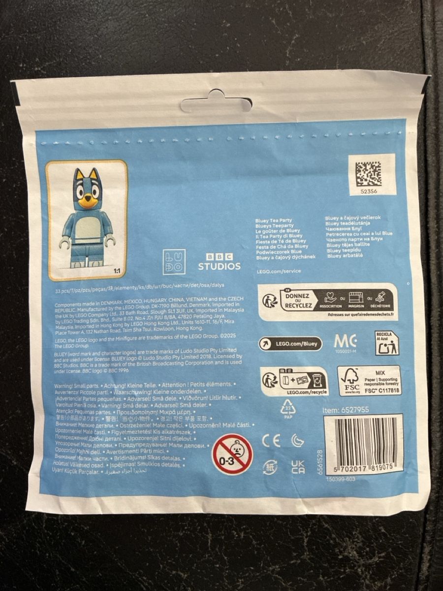 Lego Giocattoli: Lego Bluey Tea Party  – Nuovo e nell'imballaggio originale da sargans venduto da Angamar 1