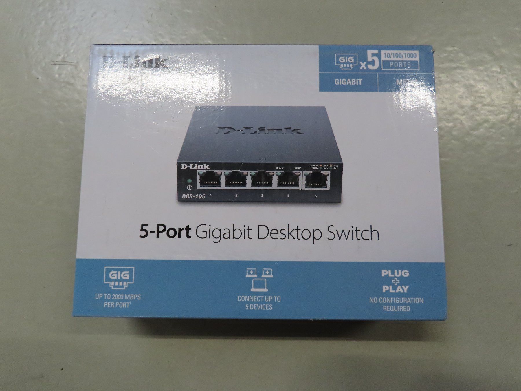 Modem & Router: Der 5-Port Gigabit Desktop Switch – Usato da Alpnach-Dorf venduto da Hess-Automobile