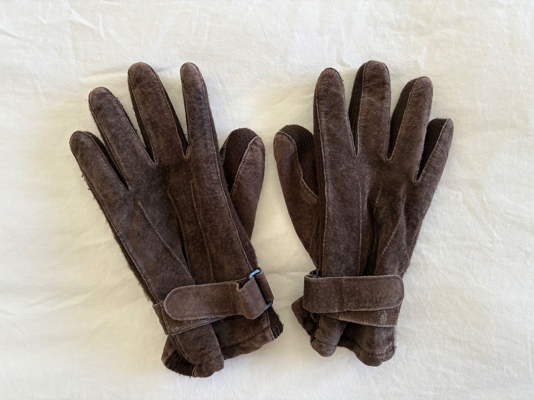 Guanti & manicotti: Braune Handschuhe, Grösse L/XL, Thinsulate 49 – Usato da Turtmann venduto da stonie_s 1