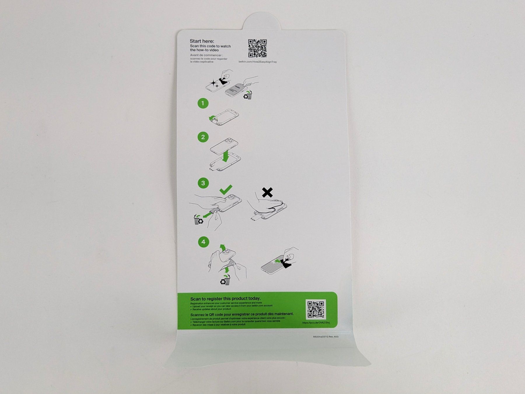 Ritocchi & pellicole di protezione: BELKIN Invisiglass Privacy Apple iPhone 17 Pro – Nuovo (secondo la descrizione) da Dintikon venduto da Restwert_Dintikon 4