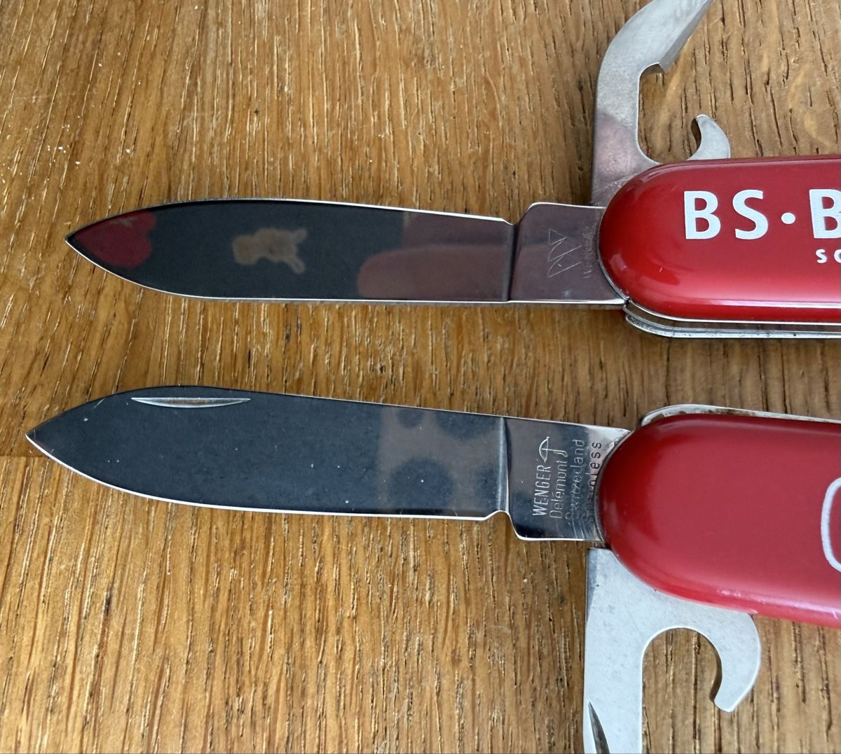 Wenger Coltelli tascabile: 2 Wenger Taschenmesser Sackmesser – Usato da Goldach venduto da Messerguru 1