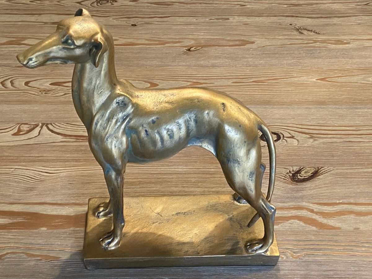 Statuette: Windhund aus Resin – Usato da Düdingen venduto da Reconflo 1
