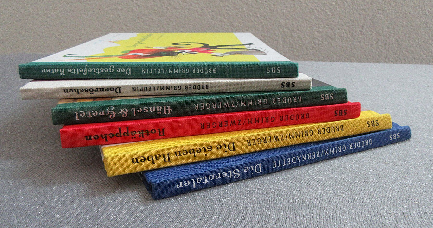 Bücher: 6 Märchen-Bilderbücher - der Brüder Grimm – Gebraucht aus Auenstein von Padabimbim 7