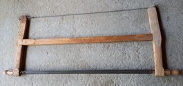 Schöne Holz-SÄGE,  alt
